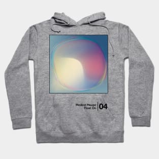 Float On / Monimal Style Original Graphic Artwork Hoodie